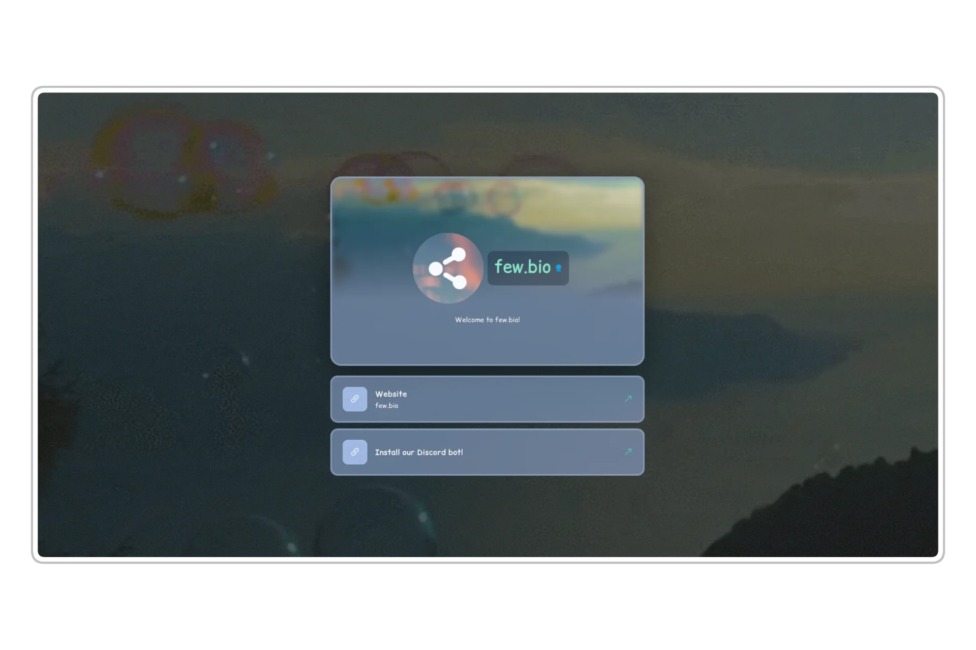 Bubbles theme